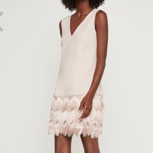 NWT BCBGMAXAZRIA Addilyn Fringe Dress Size 6